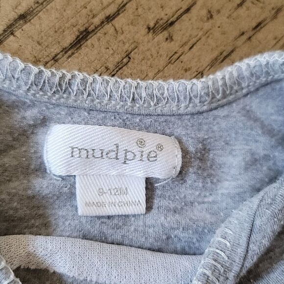 9-12 months mud pie sheep pj set - Picture 3 of 4